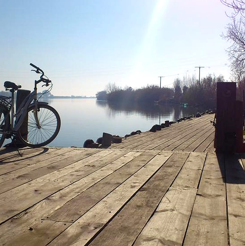 Km de carril bici por el Delta, Alcanar Playa